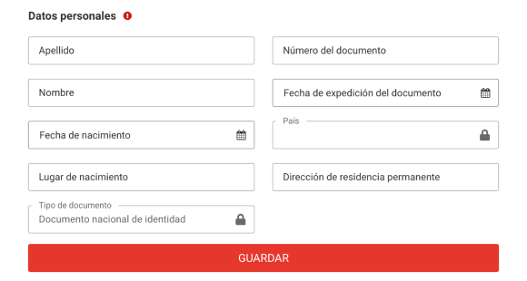 Verificación de la cuenta Megapari