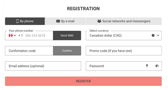 Megapari Registration Form