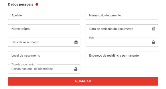 Verificação da conta Megapari