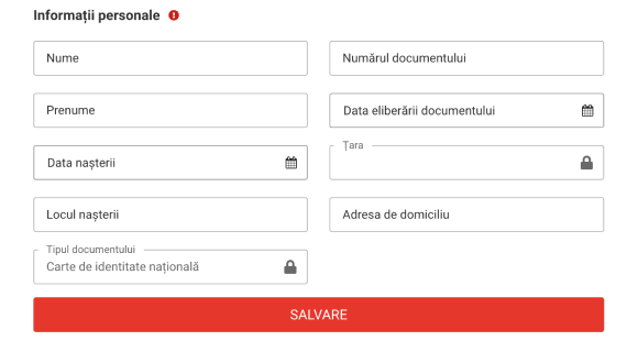 Verificarea contului Megapari